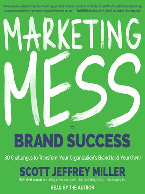 cover image of Marketing Mess to Brand Success